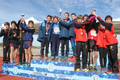 El equipo masculino Sub’12 de la AA Xafatolls se proclamó en Mollerussa campeón de Catalunya.