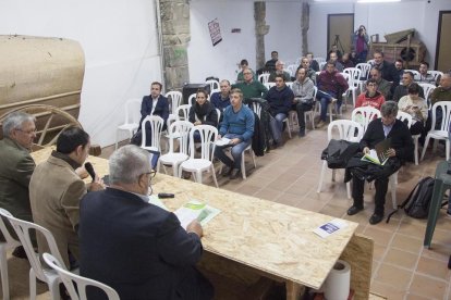 Inauguració de la jornada tècnica d’ahir a Preixana.