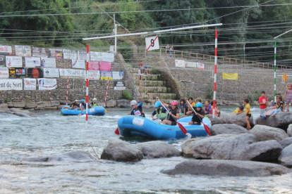 Open de Rafting Nocturno en el Rally Noguera Pallaresa