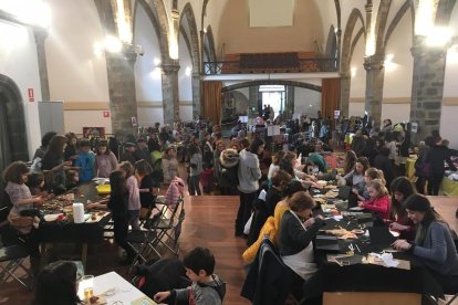 La jornada de rebajas se celebró en Sant Domènec.