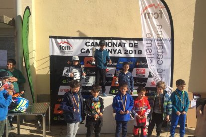 Primer podio de Aina Arfelis en enduro