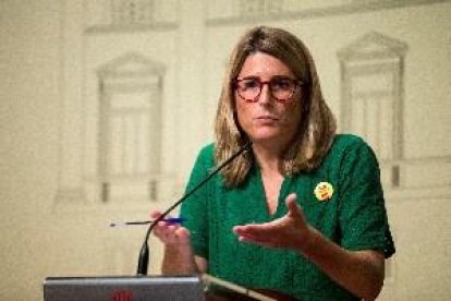 Elsa Artadi diu que en la reunió amb el Govern no hi hauria d'haver 