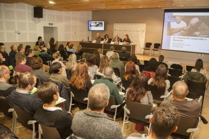 Imagen de la jornada empresarial que tuvo lugar ayer en Tàrrega.