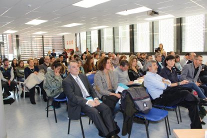 Un momento de la jornada celebrada ayer en Balaguer.