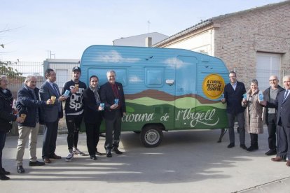 Presentació a la fira de l’Ecocaravana de l’Urgell.