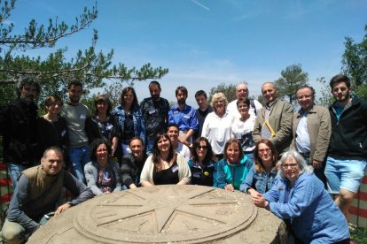 Alguns dels participants a la jornada d’ahir a Pinós.