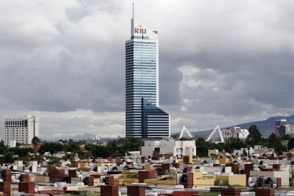 Hotel Riu en la ciudad mexicana de Guadalajara.