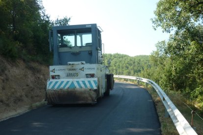 Un dels camins en què ha actuat el consell comarcal.