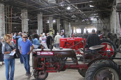 Exposició de maquinària d’una edició anterior del certamen.