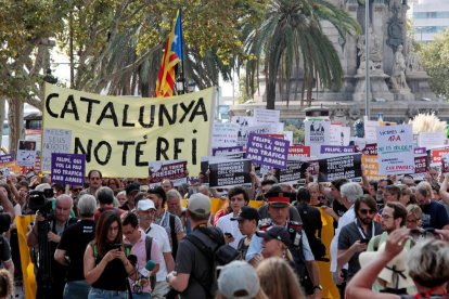 La protesta dels integrants dels CDR.