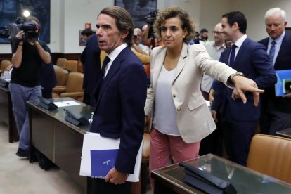 Aznar arriba