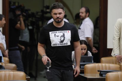 El diputat d'ERC Gabriel Rufián