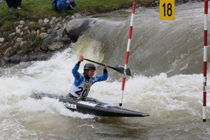 Núria Vilarrubla logró clasificarse para semifinales tanto en C1, donde fue segunda, como en K1.