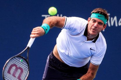 Del Potro superó a Kyrgios para acceder a cuartos de final.