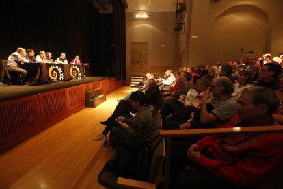 Un moment de l’assemblea de la Fecoll celebrada ahir.