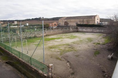 La pista esportiva d’aquest nucli agregat de Tàrrega.