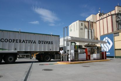 Imatge d’arxiu de les instal·lacions de la cooperativa d’Ivars d’Urgell.