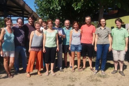 Alguns dels membres de Sostre Cívic de Lleida.