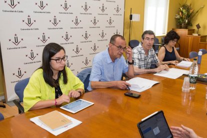 La reunión de ayer del consejo de administración del parque científico y tecnológico de Gardeny.