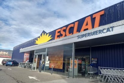 El supermercado de la cadena Esclat en Tremp.