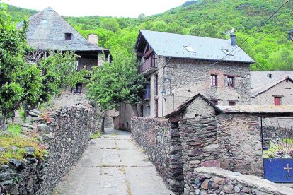 Imatge d’arxiu del poble de Sorpe, al municipi d’Alt Àneu.