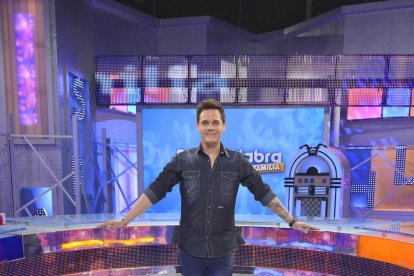 Christian Gálvez, al plató del nou programa.