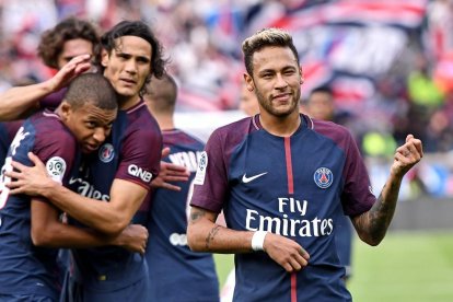 Neymar, en foto d’arxiu, durant un partit amb el PSG.