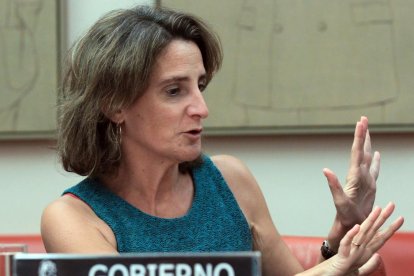 La ministra de Transició Ecològica, Teresa Ribera.