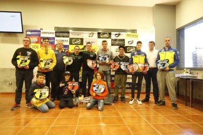 La Copa Rodi de dirt track entrega los premios a sus campeones