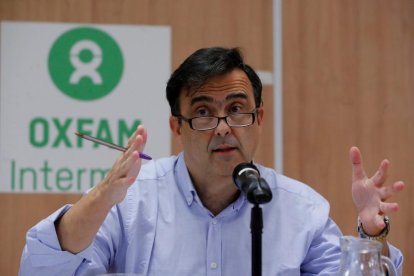 El director d’Oxfam a Espanya, José María Vera.