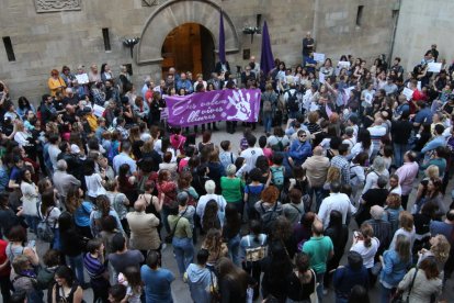 Lleida ha acogido varias concentraciones en contra la polémica sentencia de ‘La Manada’.