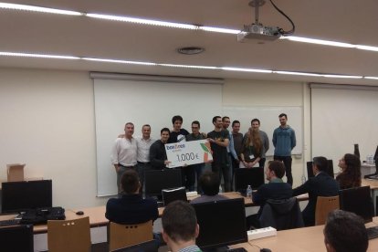 El equipo MK, premio ‘bonÀrea’, uno de los participantes.