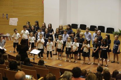 Moment del concert celebrat ahir al Centre de Cultures del campus de la UdL a Cappont.