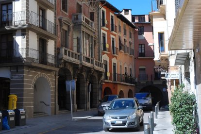 Imagen de archivo de la calle Major de La Seu d’Urgell. 