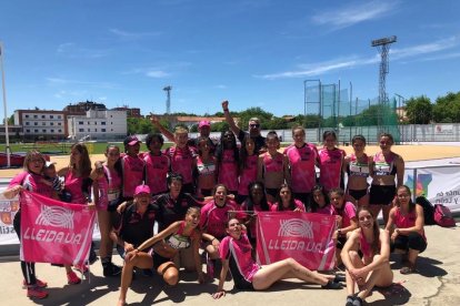 El Lleida UA femení ascendeix com a campió a la Primera divisió