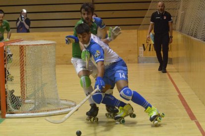 Xixi Creus, en una acció del partit en què el Llista va derrotar el Liceo.