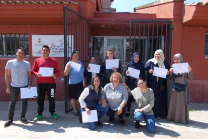 Los participantes en esta iniciativa del consell comarcal.