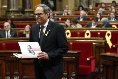 Torra incorpora a Rull, Turull, Puig y Comín en el nuevo Govern