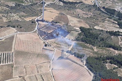 Se han detectado reanudacionese en el incendio que encuentran contenidas, en zonas rodeadas de campos.