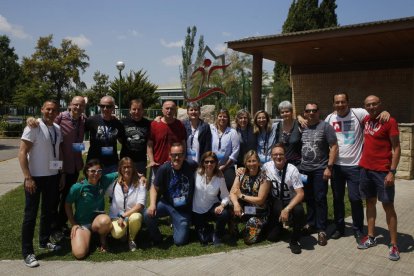 La celebració del 35 aniversari va servir per al retrobament de les diferents promocions de l’Inefc Lleida.