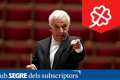 El reconegut pianista i director d'orquestra rus, Vladimir Ashkenazy.