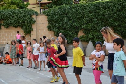 Imatge dels assajos del Ball Cerdà de la festa major de la Seu d’Urgell.