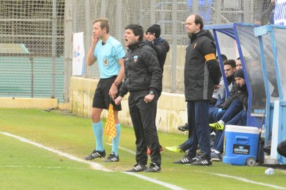 Gerard Albadalejo, el cap de setmana passat a la Ciutat Esportiva del Saragossa.