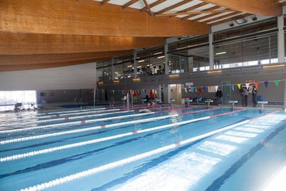 Imagen de archivo de la piscina cubierta de Tàrrega. 