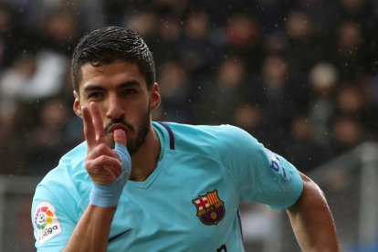 Luis Suárez continúa su idilio con el gol.