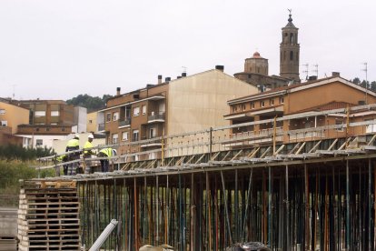 Les obres de la nova escola d'Almenar.