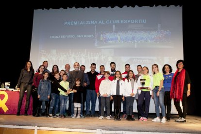 Alcarràs premia els atletes destacats a la Festa de l’Esport