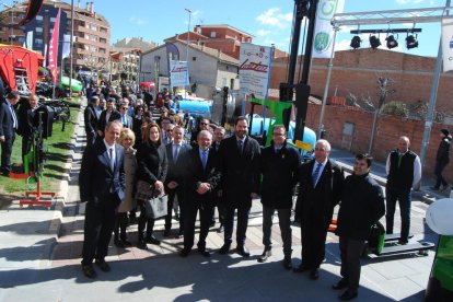 Saldoni va presidir els actes del Dia de la Comarca.