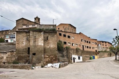 L’estructura del molí que es recuperarà per al poble.