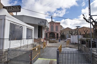 La plaça de l’Ateneu és un dels punts de trobada més populars de Tàrrega.